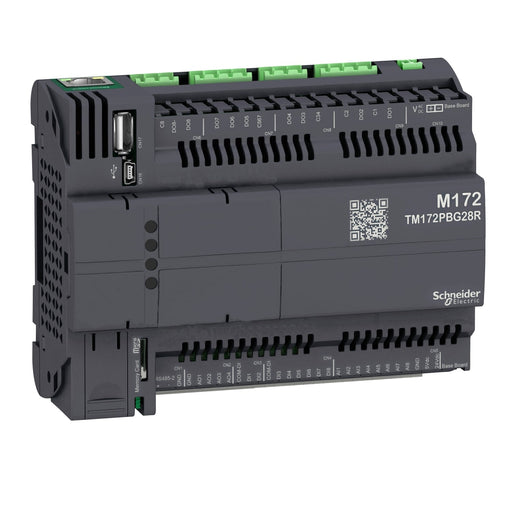 TM172PBG28R Schneider Electric Modicon M172 Performance Blind 28 I/Os, Ethernet, Modbus - Gabby Electric